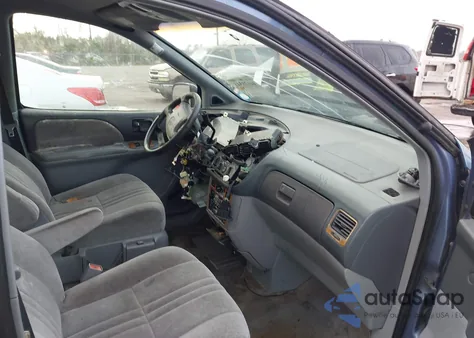 2000 Toyota Sienna Xle z USA, uszkodzony, nr VIN 4T3ZF13C7YU205601